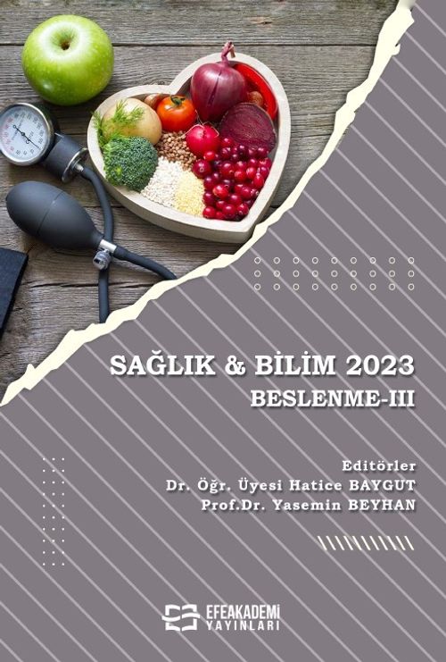 Sağlık - Bilim 2023 Beslenme-III