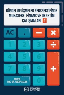 Güncel Gelişmeler Perspektifinde Muhasebe, Finans ve Denetim Çalışmaları 1