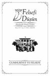 Felsefi D&uuml;ş&uuml;n Sayı:21 / Cumhuriyet ve Felsefe