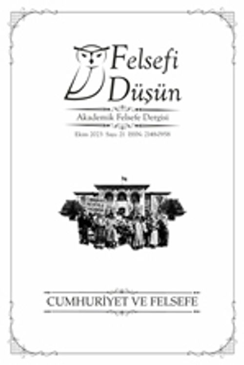 Felsefi Düşün Sayı:21 / Cumhuriyet ve Felsefe