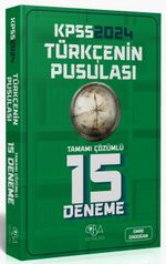 2024 KPSS Türkçenin Pusulası Tamamı Çözümlü 15 Deneme 