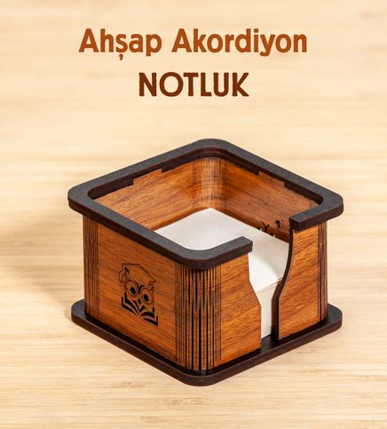 Ahşap Akordiyon Notluk