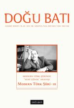 Doğu Batı Dergisi 106. Sayı Ağustos-Eylül-Ekim 2023