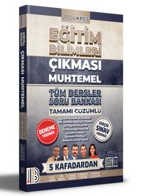 2024 KPSS Eğitim Bilimleri Çıkması Muhtemel Tüm Dersler Tamamı Çözümlü Soru Bankası 