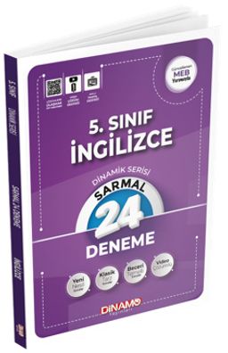 5. Sınıf İngilizce 24'lü Sarmal Deneme