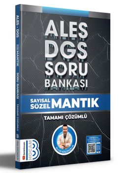 2024 ALES DGS Sayısal Sözel Mantık Tamamı Çözümlü Soru Bankası 