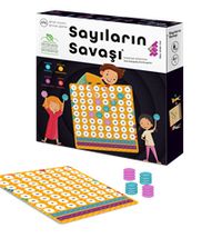 Sayıların Savaşı Zeka ve Akıl Oyunu 7+ Yaş 2 Oyuncu