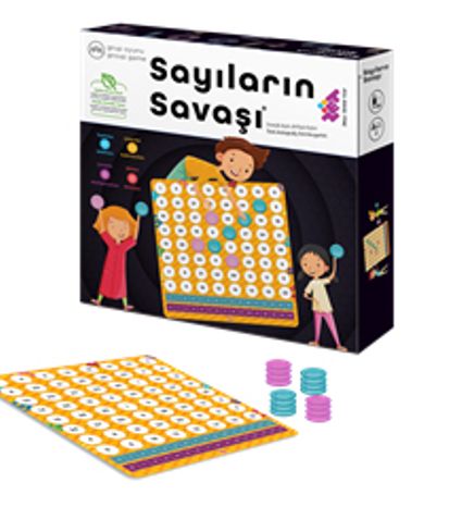 Sayıların Savaşı Zeka ve Akıl Oyunu 7+ Yaş 2 Oyuncu