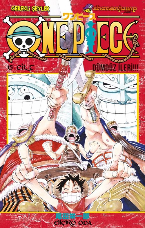 One Piece 15. Cilt / Dümdüz İleri