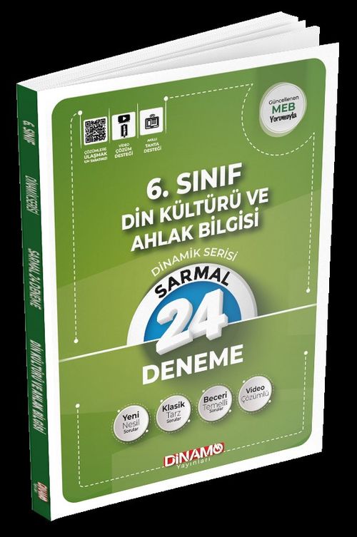 6. Sınıf Din Kültürü ve Ahlak Bilgisi 24'lü Sarmal Deneme