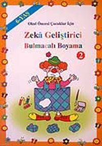 6 Yaş Zeka Geliştirici Bulmacalı Boyama 2
