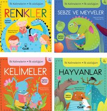 İlk Kelimelerim İlk Sözlüğüm Serisi (4 Kitap)