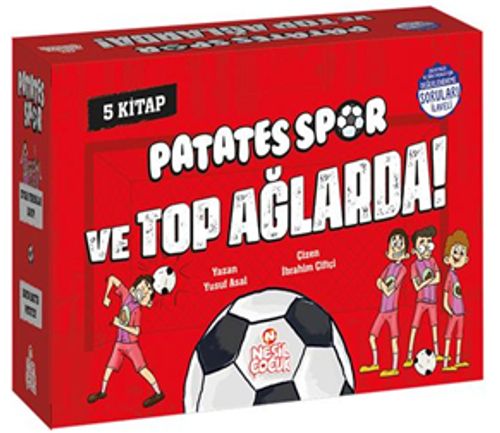 Patatesspor ve Top Ağlarda (5 Kitap+Soru Kitapçığı)