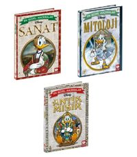 Disney En Güzel Maceralar Sanat + Mitoloji + Antik Mısır Seti (3 Kitap)