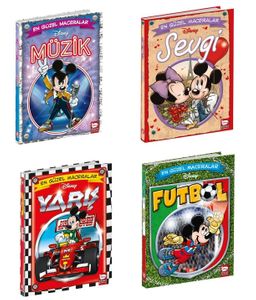Disney Çizgi Roman Serisi (4 Kitap)