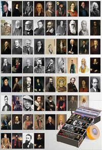 Dünyanın En Etkili 63 İnsanı Temalı 63 Adet Duvar Poster Seti Oda Dekoru