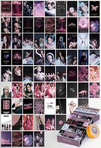 Blackpink Temalı 72 Adet Duvar Poster - Kolaj Seti Oda Dekoru