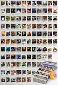 Film Kapakları Temalı 108 Adet Duvar Poster - Kolaj Seti Oda Dekoru