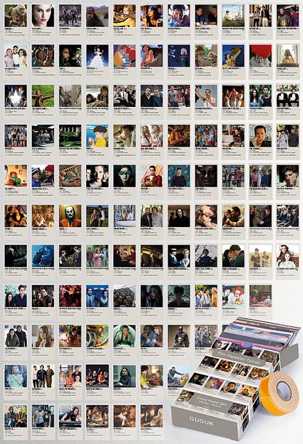 Film Kapakları Temalı 108 Adet Duvar Poster - Kolaj Seti Oda Dekoru