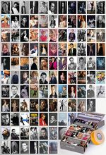 Leonardo Di Caprio Temalı 108 Adet Duvar Poster - Kolaj Seti Oda Dekoru
