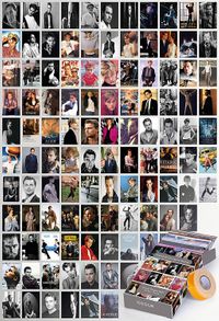 Leonardo Di Caprio Temalı 108 Adet Duvar Poster - Kolaj Seti Oda Dekoru