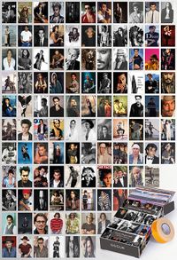 Johnny Depp Temalı 108 Adet Duvar Poster - Kolaj Seti Oda Dekoru