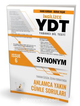 YDT İngilizce Synonym Issue 6