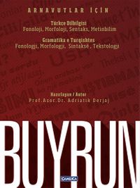 Buyrun Arnavutlar İçin Türkçe Dilbilgisi