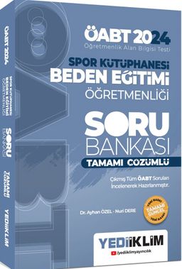 2024 ÖABT Spor Kütüphanesi Beden Eğitimi Öğretmenliği Tamamı Çözümlü Soru Bankası