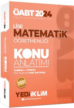 2024 ÖABT Lise Matematik Öğretmenliği Konu Anlatımı 
