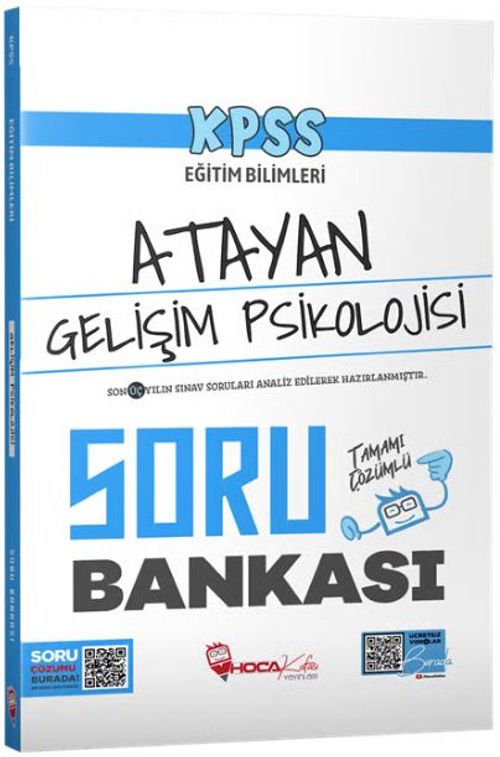 KPSS Eğitim Bilimleri Gelişim Psikolojisi Atayan Soru Bankası Çözümlü 