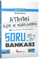 KPSS Eğitim Bilimleri Ölçme ve Değerlendirme Atayan Soru Bankası Çözümlü 