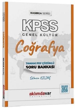 KPSS Coğrafya Kasırga Soru Bankası Tamamı PDF Çözümlü