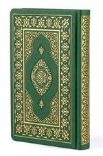 Kur'an-ı Kerim Mühürlü, Küçük Boy Yaldızlı Termo Cilt (Yeşil Renk-1453)