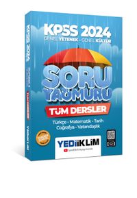 2024 KPSS Genel Yetenek Genel Kültür Tüm Dersler Soru Yağmuru