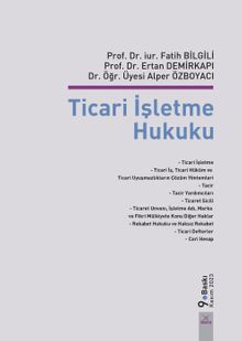 Ticari İşletme Hukuku 