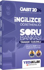 2024 ÖABT İngilizce Öğretmenliği Tamamı Çözümlü Soru Bankası