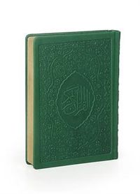 Kur'an-ı Kerim Hamid Aytaç Hattı Çanta Boy, Termo Deri Cilt (Yeşil R.1553)