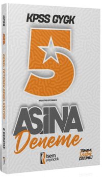 2024 KPSS Genel Yetenek Genel Kültür Aşina 5 Deneme Dijital Çözümlü
