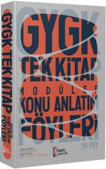 2024 KPSS Genel Yetenek Genel Kültür Tek Kitap Modüler Konu Anlatım Föyleri