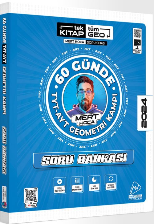 2024 60 Günde Geometri TYT-AYT Geometri Kampı Soru Bankası 
