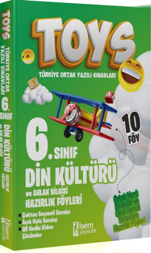 2024 Toys 6. Sınıf Din Kültürü ve Ahlak Bilgisi Hazırlık Föyleri