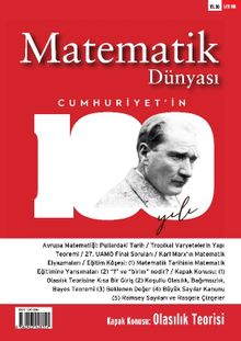 Matematik Dünyası Dergisi Sayı:118