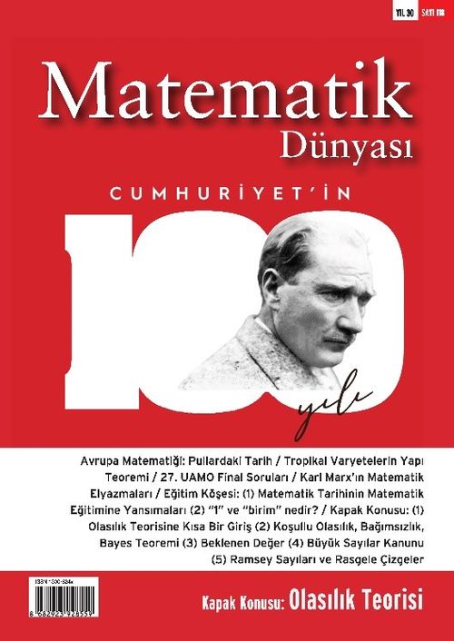 Matematik Dünyası Dergisi Sayı:118