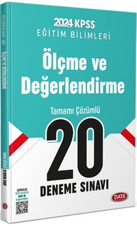 2024 KPSS Eğitim Bilimleri Ölçme ve Değerlendirme Tamamı Çözümlü 20 Deneme Sınavı