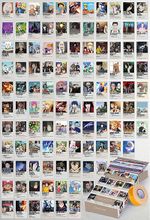 Anime Polaroid Temalı 108 Adet Duvar Poster - Kolaj Seti Oda Dekoru