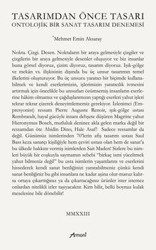 Tasarımdan Önce Tasarı & Ontolojik Bir Sanat Tasarım Denemesi