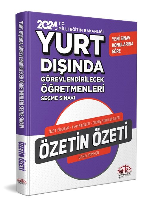 Meb Yurt Dışında Görevlendirilecek Öğretmenleri Seçme Sınavı Özetin Özeti 