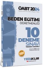 2024 ÖABT Beden Eğitimi  Öğretmenliği Tamamı Çözümlü 10 Deneme Sınavı