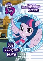 MLP EQ Girls Çöz Yapıştır Boya - Twilight Sparkle